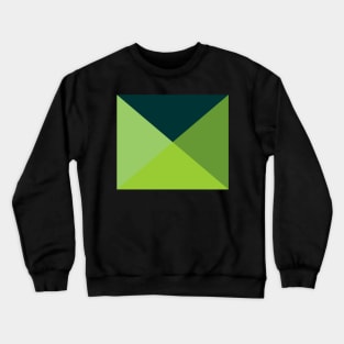 Natural Geometrical Pattern Crewneck Sweatshirt